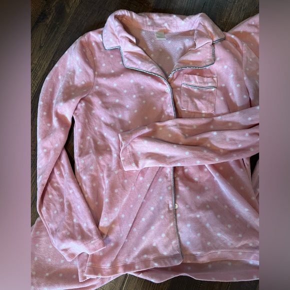 💗 Adorable pink polka dot sleep set 💗 - Picture 2 of 4